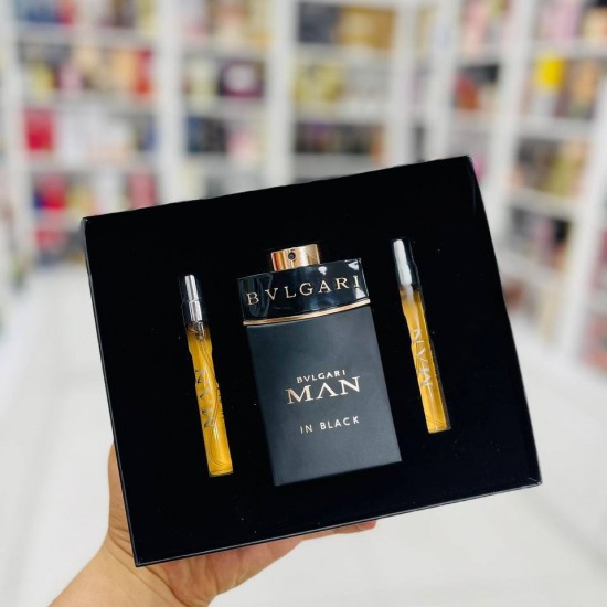 Bvlgari Man in black EDP Hediyelik Set
